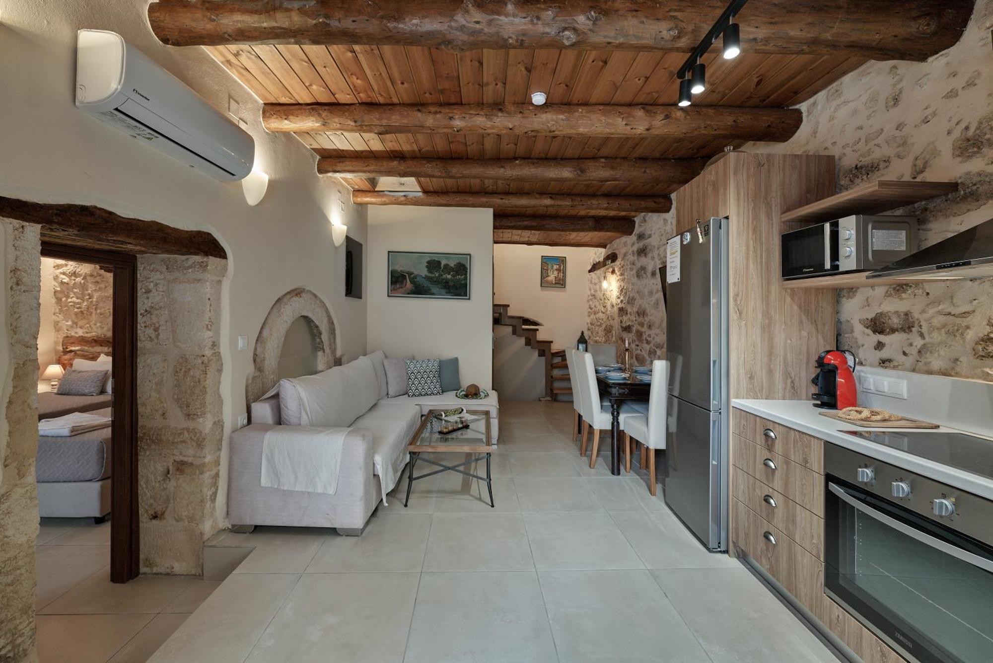 Stone Villa With Swimming Pool-Bbq! Melidhonion  ภายนอก รูปภาพ